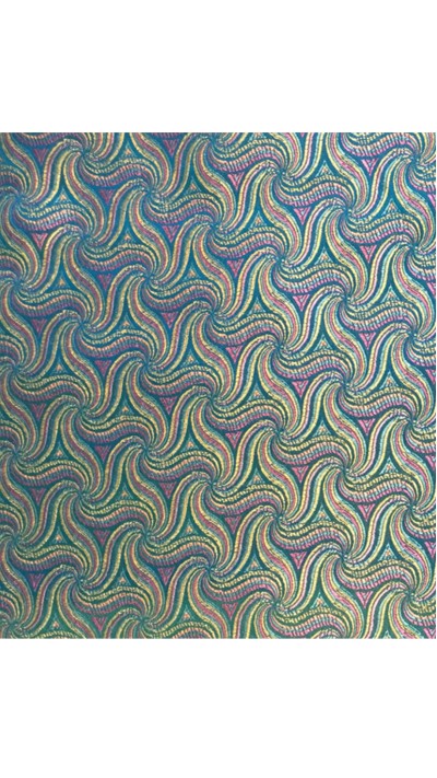 ZJ-HADG  絲綢面料 仿真絲織錦緞 沙發紅木家具坐墊布料 三角條紋枱布  16SJ011  180gsm   50D 正面照